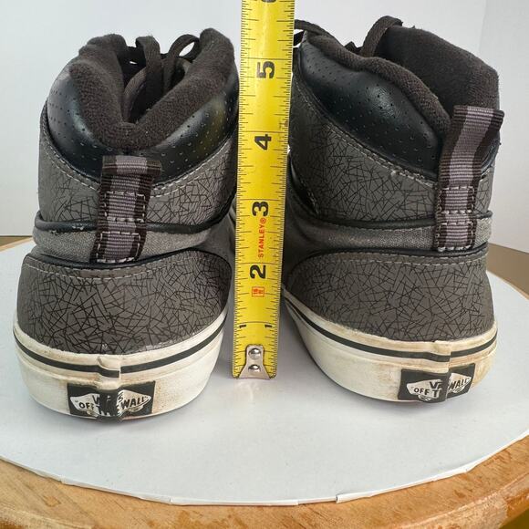 Vans Atwood High Top Gray Sneakers Skater Streetwear Athleisure Mens Size 10.5 - Picture 6 of 8